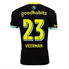 PSV Eindhoven Joey Veerman #23 Borta Kläder 2024-25 Kortärmad